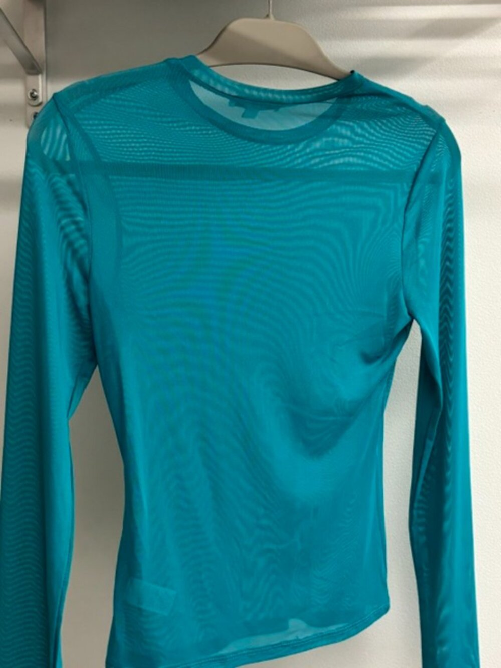 Sheer Long Sleeve Tunic